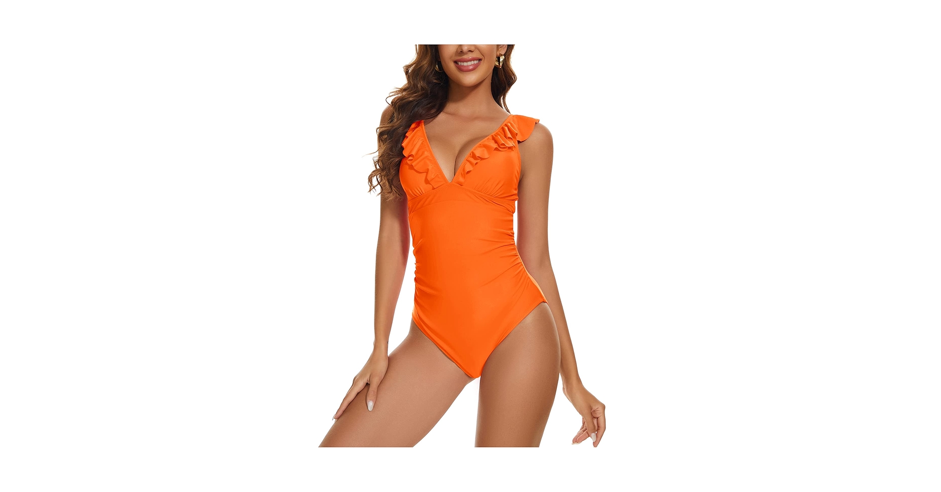 Annbon Slimming Artifact V Neck Sexy One Piece Bathing Suit Annbon Slimming Artifact V Neck Sexy One Piece Bathing Suit